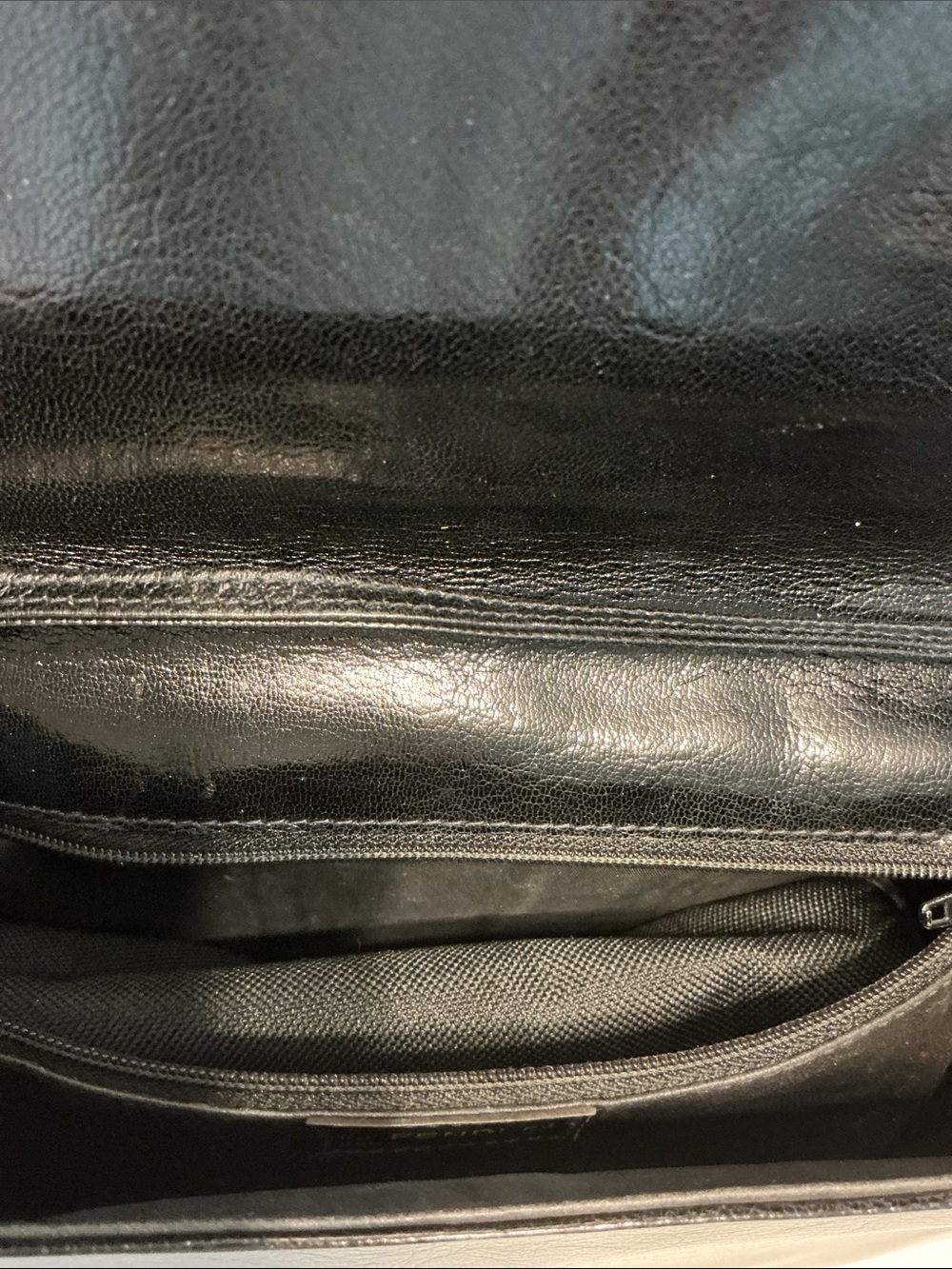 Fendi Vintage Leather Clutch Bag - Picture 7 of 9